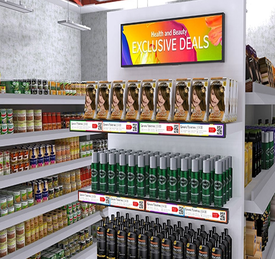 Shelf and Product Display Signage
